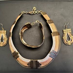 Vintage Alexis Kirk Jewelry Set